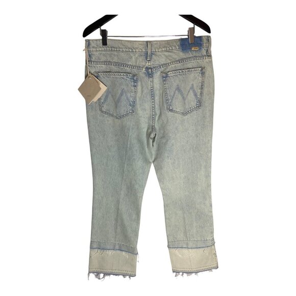 NWT Mother Superior Sideways The Insider Double Double Hover Jeans-sz 32 - Picture 4 of 13